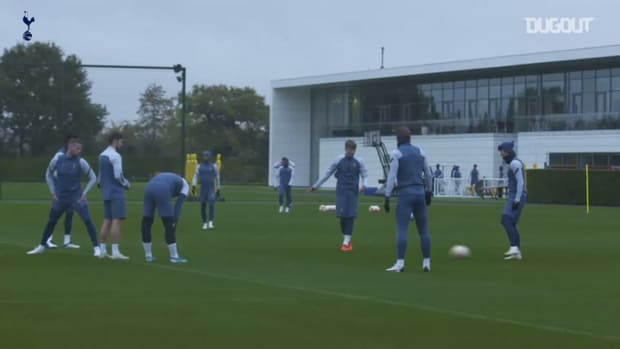 Spurs train ahead of LASK Europa League tie